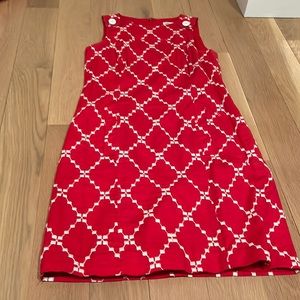 Shoshanna Red Dress with Front Pockets